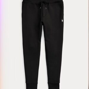 Black Jogger Sweatpants with Logo/  unisex